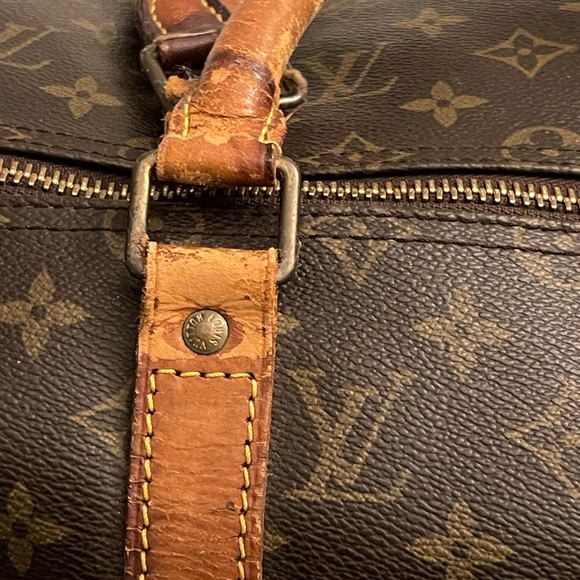 LOUIS VUITTON Monogram Keepall
Bandouliere 50 Boston Bag M41416 LV Auth 65113 - Picture 2 of 6